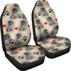 Cesky Terrier Dog Print Car Seat Covers-Free Shipping - Deruj.com