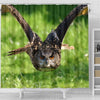 Flying Owl Bird Print Shower Curtains-Free Shipping - Deruj.com