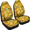 Pitbull Dog Smiley Print Car Seat Covers-Free Shipping - Deruj.com