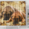 Bullmastiff Print Shower Curtains-Free Shipping - Deruj.com