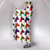 Great Dane Dog Pattern Print Hooded Blanket-Free Shipping - Deruj.com