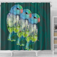 Parrotlets Parrot Print Shower Curtains-Free Shipping - Deruj.com