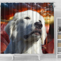 Great Pyrenees Print Shower Curtains-Free Shipping - Deruj.com