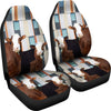 Simmental Cattle (Cow) Print Car Seat Cover-Free Shipping - Deruj.com