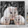 Cute Chinese Hamster Print Shower Curtains-Free Shipping - Deruj.com