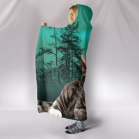American Wirehair Cat Print Hooded Blanket-Free Shipping - Deruj.com