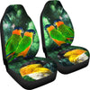 Caique Parrot Print Car Seat Covers- Free Shipping - Deruj.com