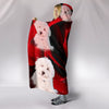 Old English Sheepdog Print Hooded Blanket-Free Shipping - Deruj.com