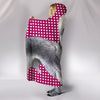 Dandie Dinmont Terrier Print Hooded Blanket-Free Shipping - Deruj.com