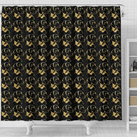 Vizsla Dog Golden Print Shower Curtain-Free Shipping - Deruj.com