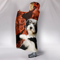 Cute Polish Lowland Sheepdog Print Hooded-Free Shipping - Deruj.com