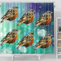 Lovely Accentor Bird Print Shower Curtains-Free Shipping - Deruj.com