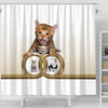 Bengal cat Print Shower Curtain-Free Shipping - Deruj.com