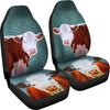 Hereford Cattle (Cow) Print Car Seat Covers- Free Shipping - Deruj.com