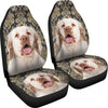 Cute Clumber Spaniel Print Car Seat Covers-Free Shipping - Deruj.com