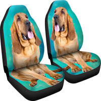 Bloodhound Dog Print Car Seat Covers-Free Shipping - Deruj.com