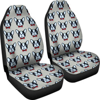 French Bulldog Pattern Print Car Seat Covers-Free Shipping - Deruj.com