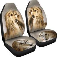 Afghan Hound Dog Print Car Seat Covers- Free Shipping - Deruj.com