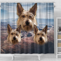 Cute Berger Picard Print Shower Curtains-Free Shipping - Deruj.com