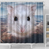 Cute Campbell's Dwarf Hamster Print Shower Curtains-Free Shipping - Deruj.com