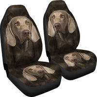 Weimaraner Dog Print Car Seat Covers-Free Shipping - Deruj.com