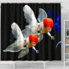 Oranda Fish Print Shower Curtains-Free Shipping - Deruj.com