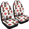 Burmese Cat With Red Paws Print Car Seat Covers-Free Shipping - Deruj.com