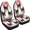 Toy Fox Terrier Dog Print Car Seat Covers-Free Shipping - Deruj.com