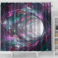 Space Warmhole Print Shower Curtains-Free Shipping - Deruj.com