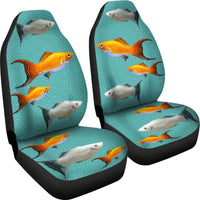 Mollie Fish Print Car Seat Covers-Free Shipping - Deruj.com
