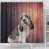 Cute Petit Basset Griffon Vendeen Print Shower Curtains-Free Shipping - Deruj.com