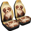 Cute Cavapoo Dog Print Car Seat Covers- Free Shipping - Deruj.com