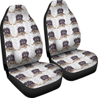 Affenpinscher Dog Patterns Print Car Seat Covers-Free Shipping - Deruj.com