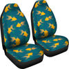 Gold Fish Pattern Print Car Seat Covers-Free Shipping - Deruj.com
