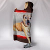 Border Terrier Love Print Hooded Blanket-Free Shipping - Deruj.com