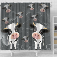 Cute Cow Print Shower Curtain-Free Shipping - Deruj.com