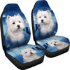 Cute Westie Dog Print Car Seat Covers- Free Shipping - Deruj.com