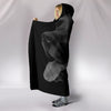 Black Labrador Retriever Print Hooded Blanket-Free Shipping - Deruj.com