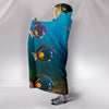 Acanthurus Achilles Fish Print Hooded Blanket-Free Shipping - Deruj.com