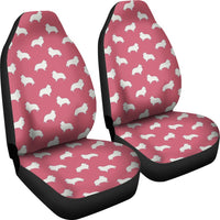 Shetland Sheepdog Pattern Print Car Seat Covers-Free Shipping - Deruj.com