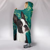 Cute Boston Terrier Print Hooded Blanket-Free Shipping - Deruj.com