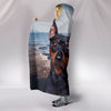 Cute Miniature Pinscher Print Hooded Blanket-Free Shipping - Deruj.com