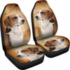 English Foxhound Print Car Seat Covers- Free Shipping - Deruj.com