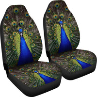 Beautiful Peacock Bird Print Car Seat Covers-Free Shipping - Deruj.com