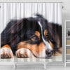 Australian Shepherd Dog Print Shower Curtains-Free Shipping - Deruj.com