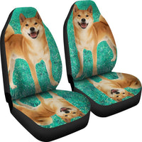 Shiba Inu Dog Print Car Seat Covers- Free Shipping - Deruj.com