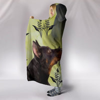 Beauceron dog Print Hooded Blanket-Free Shipping - Deruj.com