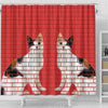 Japanese Bobtail Cat Print Shower Curtain-Free Shipping - Deruj.com