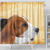 Cute Beagle Print Shower Curtains-Free Shipping - Deruj.com