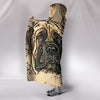 English Mastiff dog Print Hooded Blanket-Free Shipping - Deruj.com